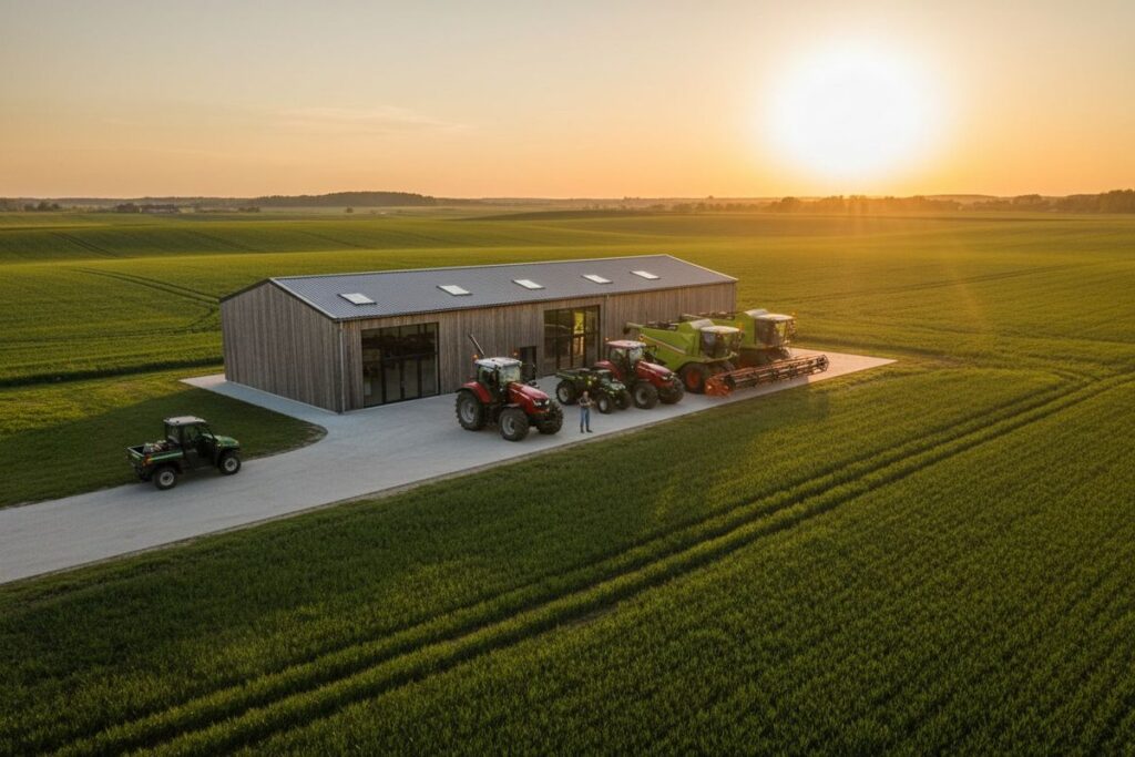 5. Nowoczesne hale rolnicze – jak skutecznie chronić plony i maszyny