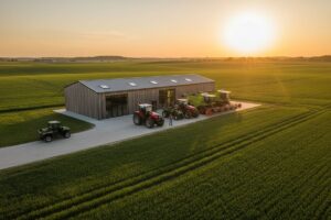 5. Nowoczesne hale rolnicze – jak skutecznie chronić plony i maszyny